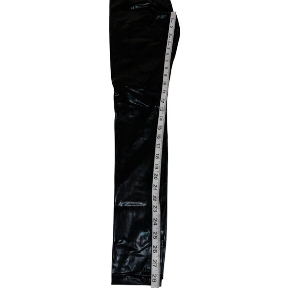NWT! Hue Women's Glossy Black Leggings Size XS - Picture 7 of 12